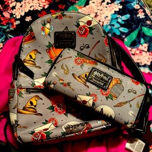 Loungefly Harry Potter bookbag purse